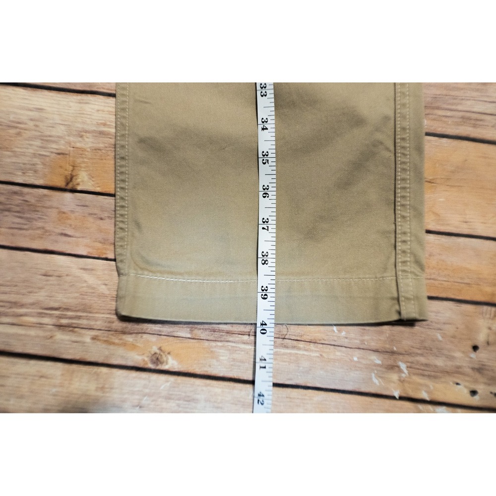 Momotaro Jeans Mens Khaki Chino Trousers Made in Okayama Japan GTB Stripes Tan - Picture 16 of 16